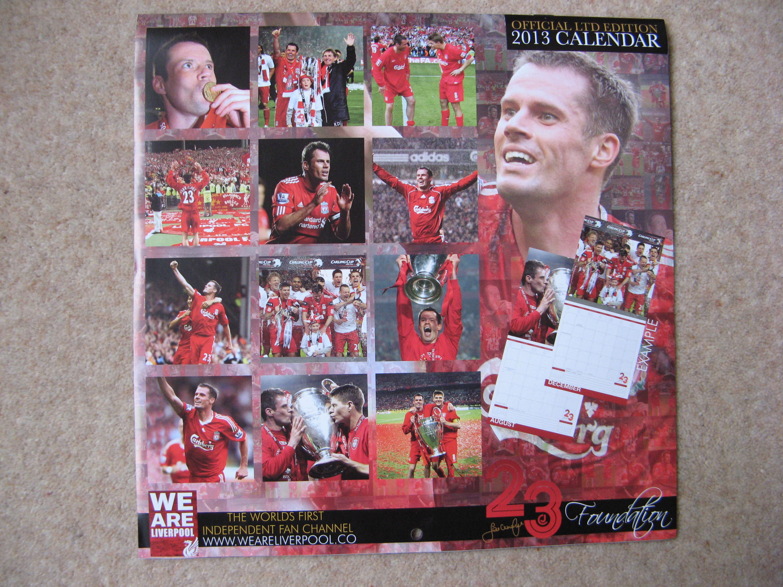23 Foundation Official 2013 Calendar