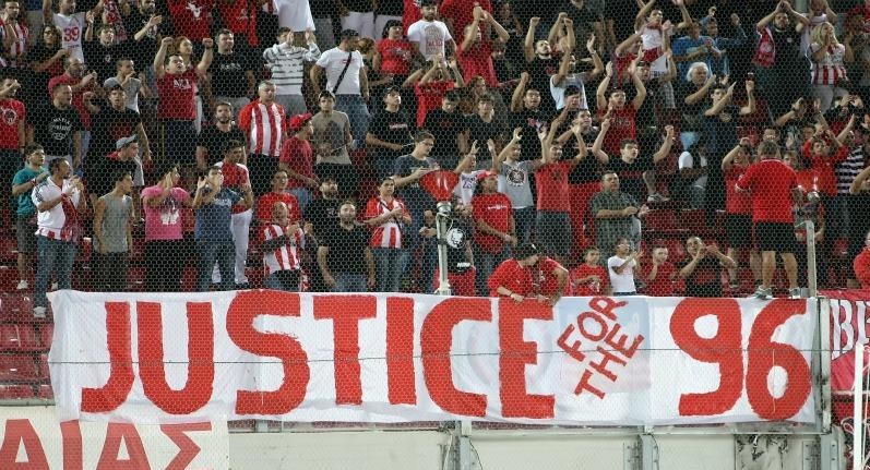Olympiacos and Liverpool fans join hands in demand for Justice