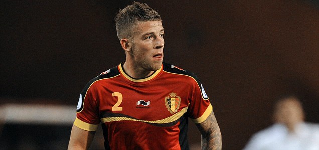 Belgium's defender Toby Alderweireld co