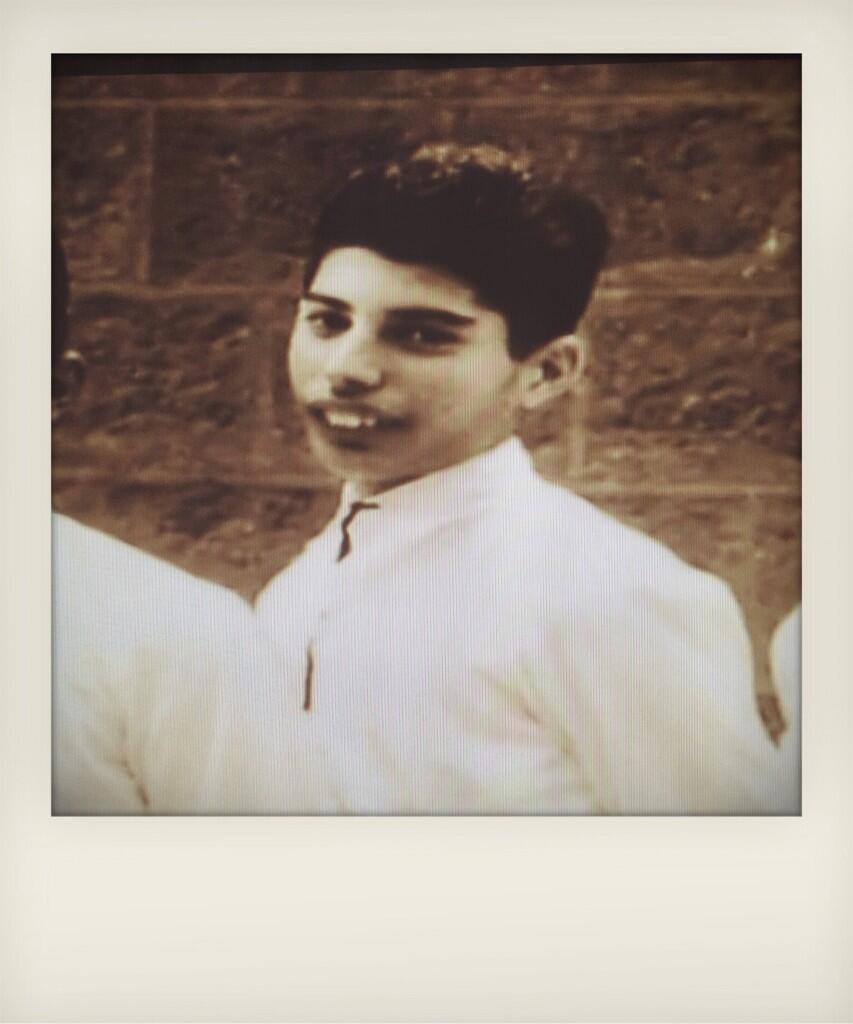 Luis Suarez as a young boy