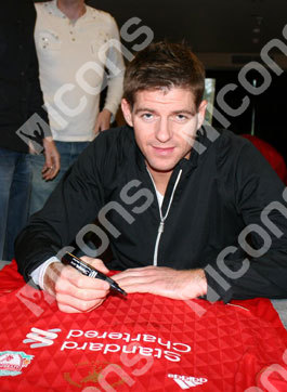 Win a Steven Gerrard shirt