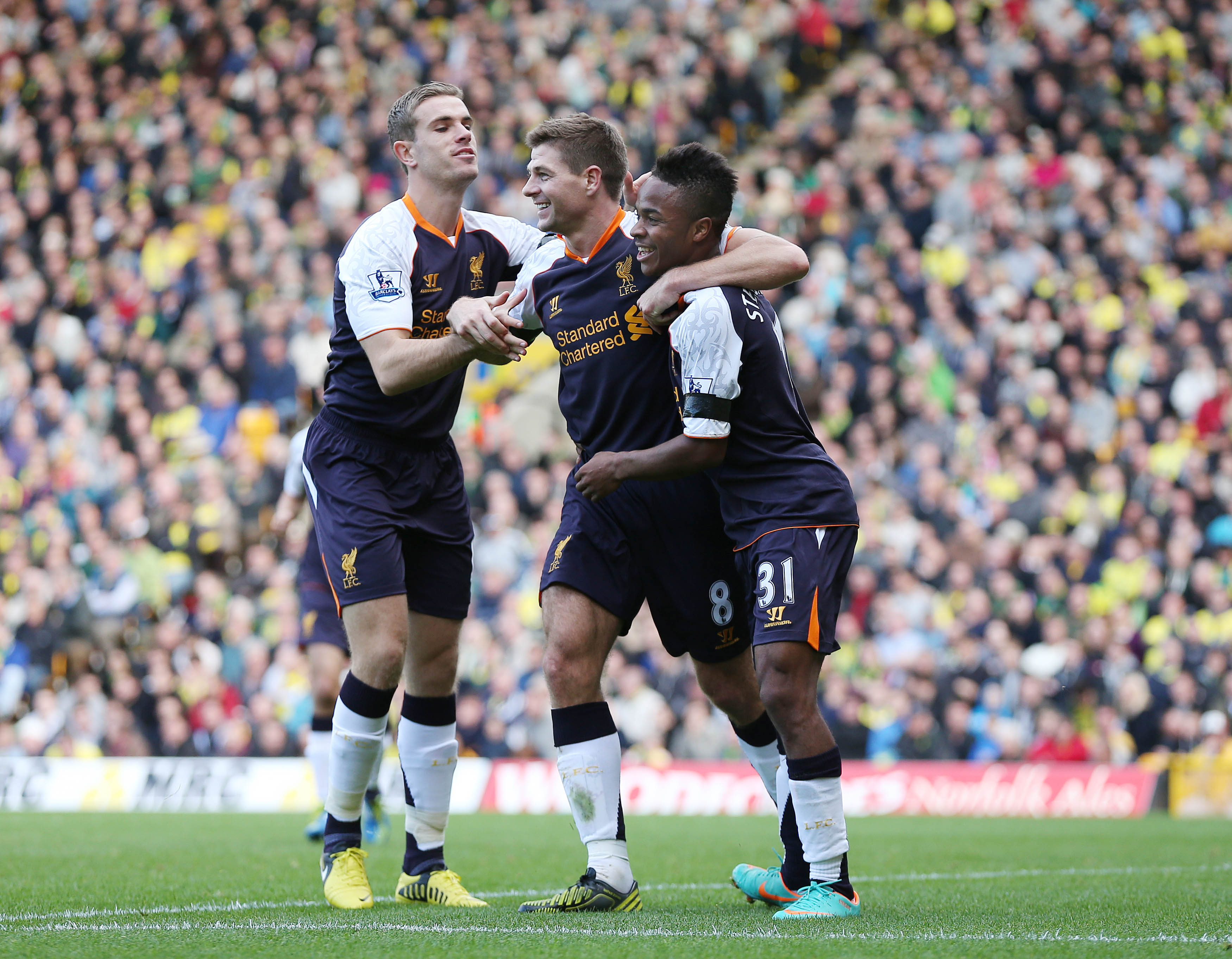 Norwich City v Liverpool - Barclays Premier League