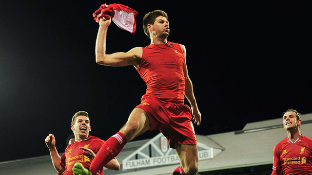 Liverpool's Steven Gerrard