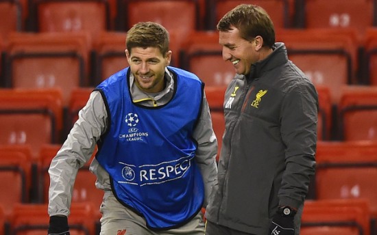 Steven Gerrard Brendan Rodgers