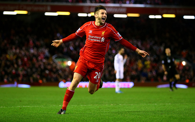 Adam Lallana Liverpool