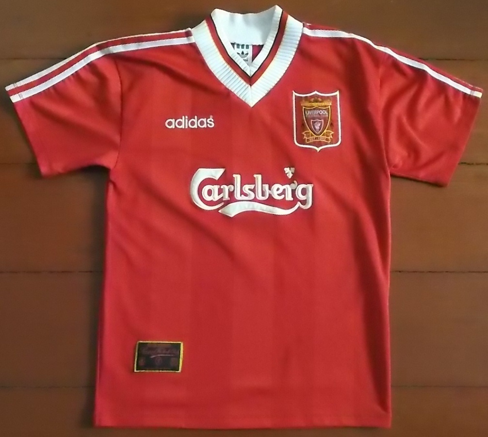 1995-96 (home) Liverpool kit