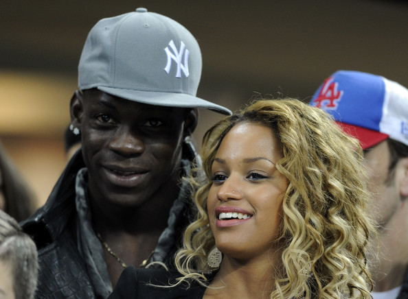 2) Mario Balotelli & fanny neguesha