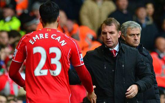 Emre Can Brendan Rodgers