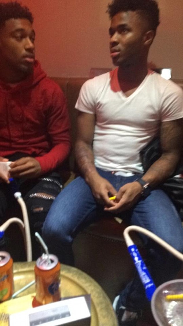 Raheem Sterling Jordon Ibe Liverpool shisha 2