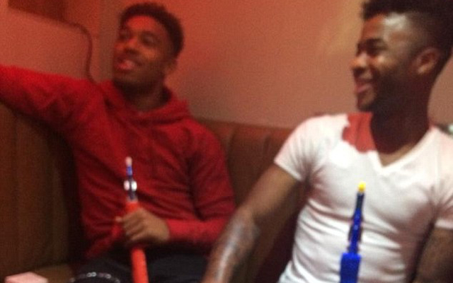 Raheem Sterling Jordon Ibe Liverpool shisha