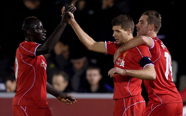 mamadou sakho jordan henderson steven gerrard