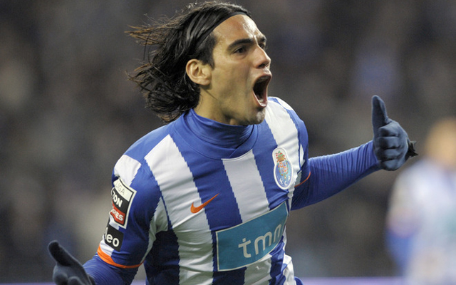 FC Porto's Colombian forward Radamel Fal
