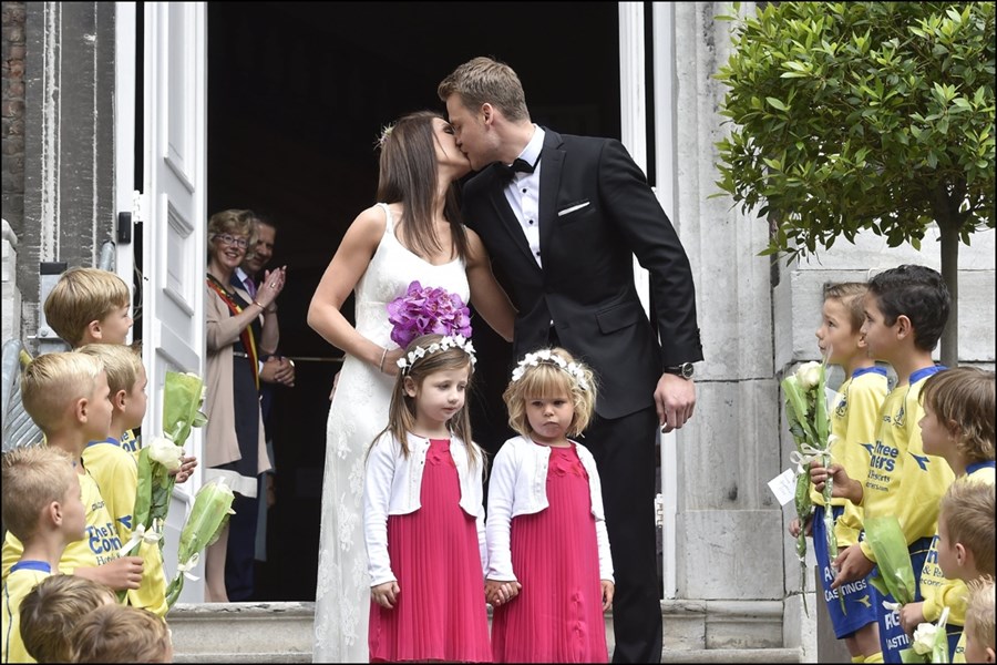 Simon Mignolet wedding 2