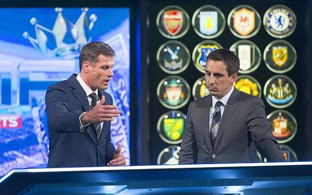 jamie carragher gary neville