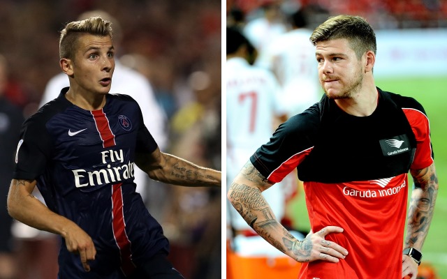 Lucas digne Alberto moreno