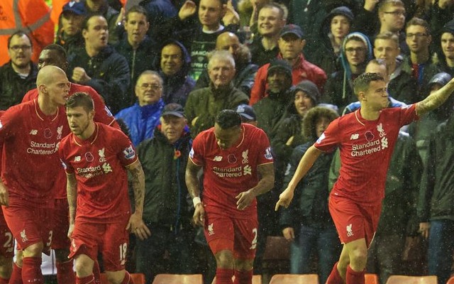 Coutinho, Nathaniel Clyne, Alberto Moreno, Martin Skrtel
