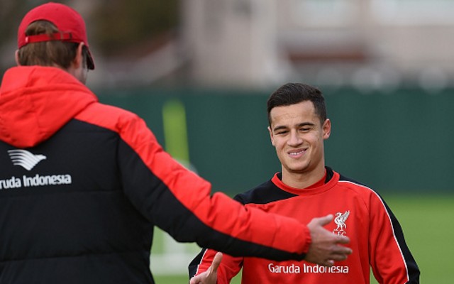 Coutinho, Jurgen Klopp
