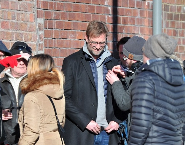 Jurgen Klopp mic