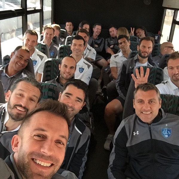 Legends on bus