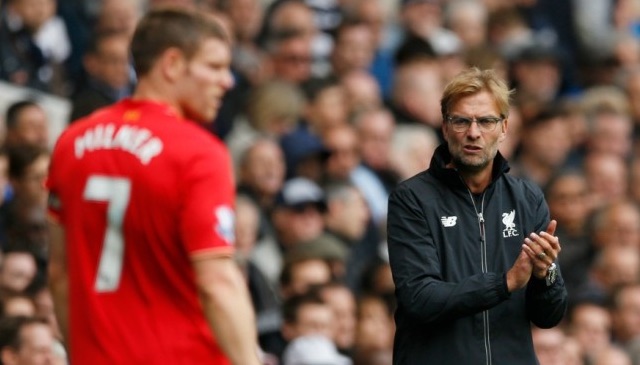 Jurgen Klopp, James Milner