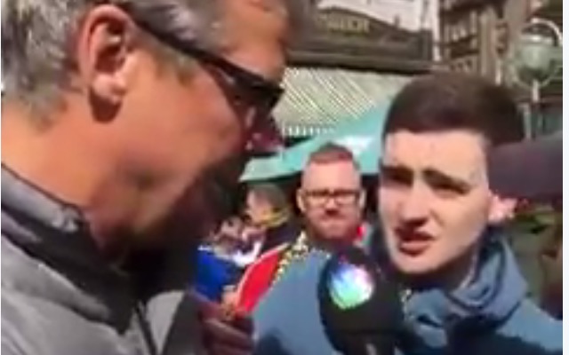 Liverpool fan Munich