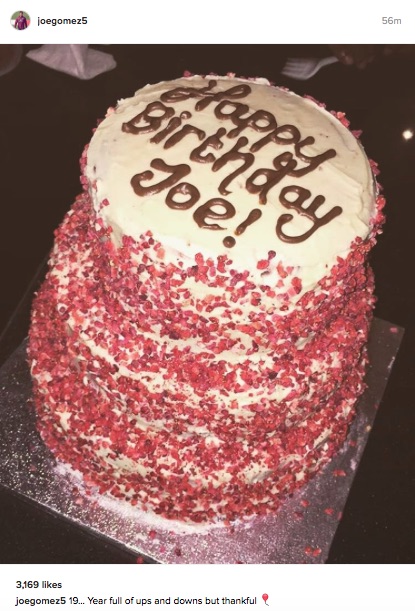 Joe Gomez cake
