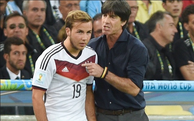 Mario Gotze, Jochim Lowe