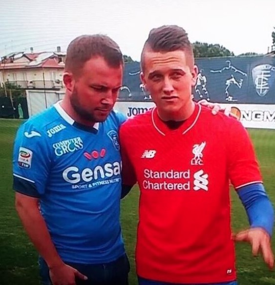 Piotr Zielinski Reds shirt