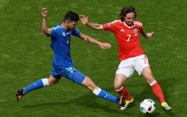 Joe Allen v Slovakia