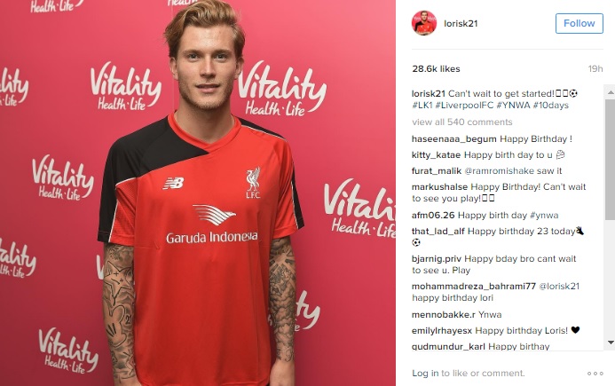 Loris Karius Liverpool