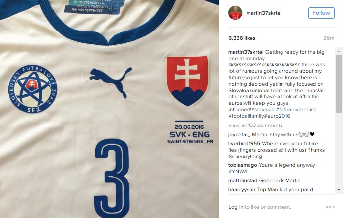 Martin Skrtel Instagram