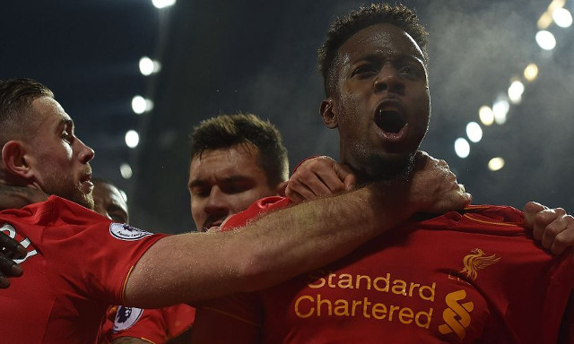 Divock Origi, Dejan Lovren, Jordan Henderson, Liverpool