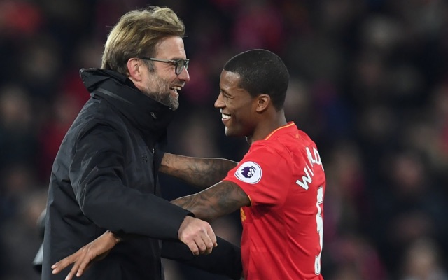 Wijnaldum Klopp