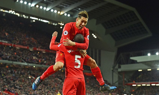 Roberto Firmino, Gini Wijnaldum, Liverpool