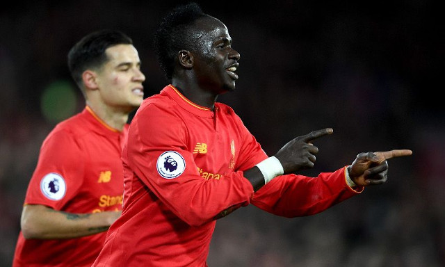 Sadio Mane, Philippe Coutinho, Liverpool