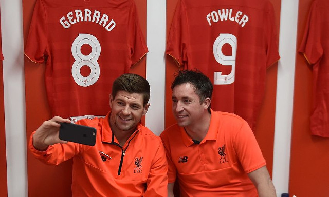 Steven Gerrard, Robbie Fowler, Liverpool