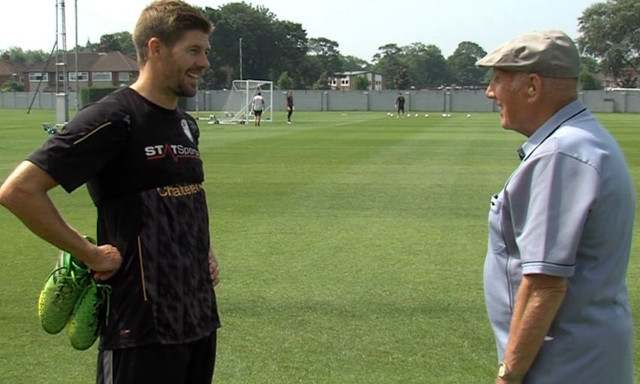 Steven Gerrard, Ronnie Moran, Liverpool