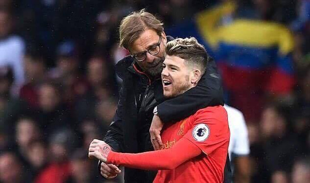 Alberto Moreno, Jurgen Klopp, Liverpool