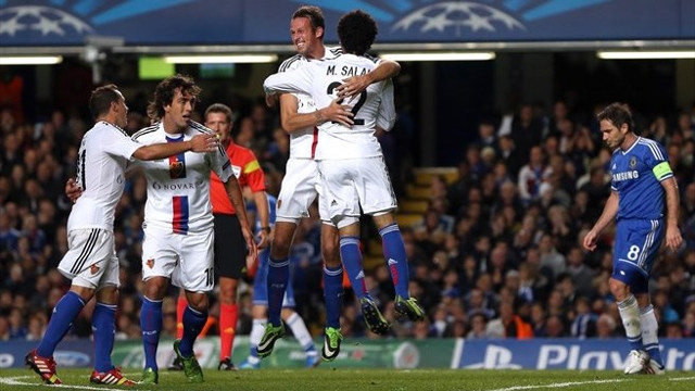 Mohamed Salah, Marco Streller, Basel
