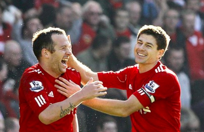 Charlie Adam, Steven Gerrard