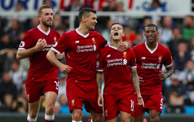 Coutinho, Sturridge, Henderson, Lovren