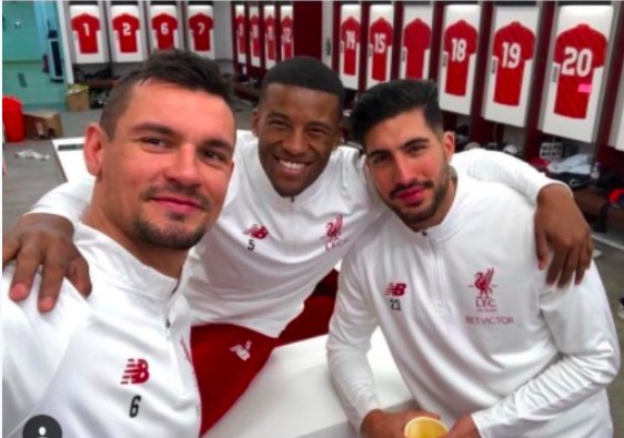 Emre Can, Dejan Lovren, Wijnaldum