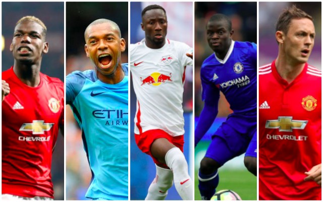 Pogba, Keita, Kante, Fernandinho, Matic