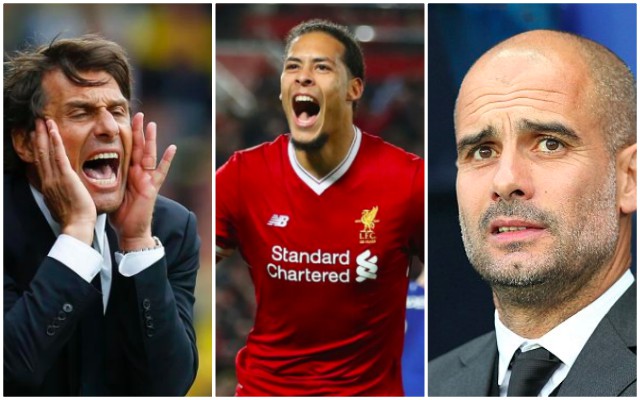 Van Dijk, Conte, Guardiola