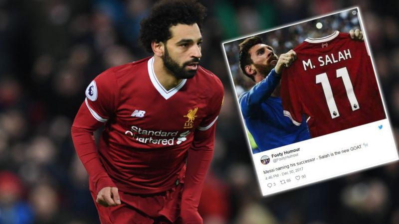 Messi Salah