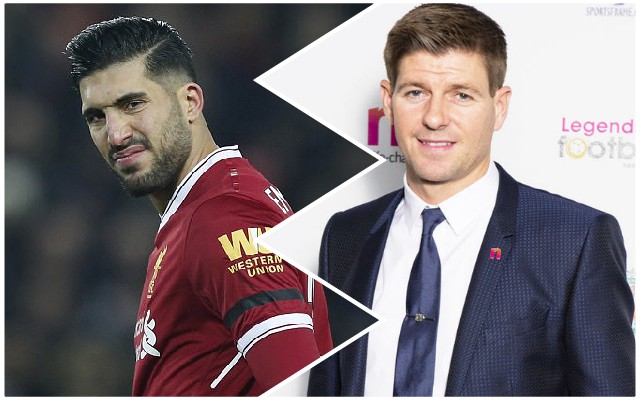 Emre Can, Steven Gerrard