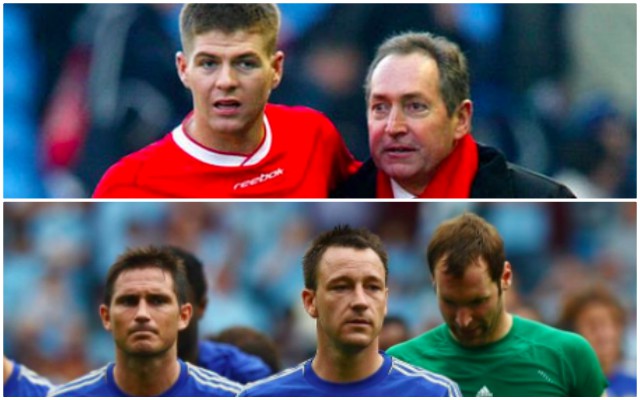 Houllier, Gerrard, Terry, Cech, Lampard
