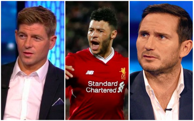Gerrard, Lampard, Oxlade-Chamberlain
