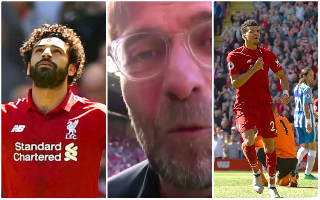 Klopp, Solanke, Salah