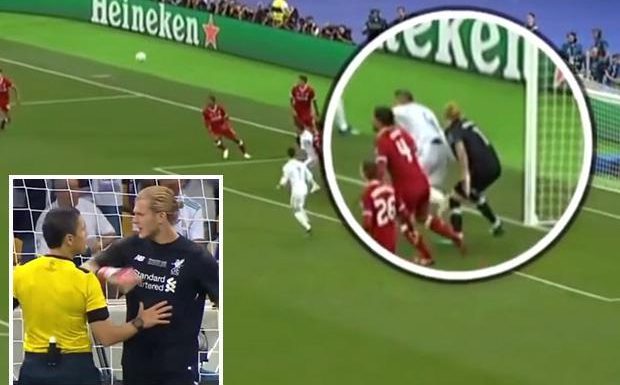 Loris Karius Elbow